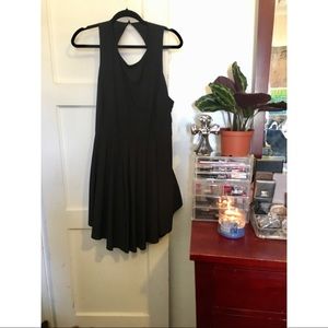 Black Shorts Romper *Looks like a Dress On!*